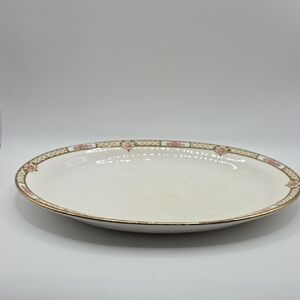 Homer Laughlin Empress Rose Lattice Platter